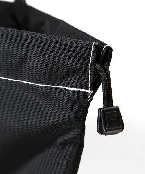 Drifter(ドリフター)の「BUCKEYE DRAWSTRING TOTE L/バックアイドローストリングトート(Lサイズ)(トートバッグ・レディース・レオパード/ダークグリーン系/ブラック/ベージュ系その他/チャコールグレー×ブラック・FREE)」の11枚目の写真
