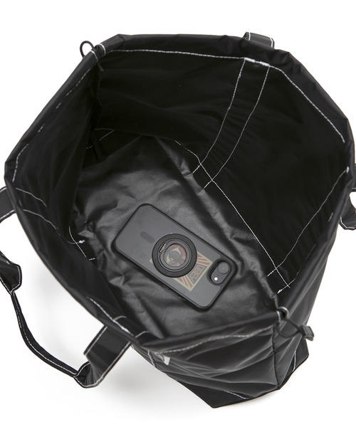 Drifter(ドリフター)の「BUCKEYE DRAWSTRING TOTE L/バックアイドローストリングトート(Lサイズ)(トートバッグ・レディース・レオパード/ダークグリーン系/ブラック/ベージュ系その他/チャコールグレー×ブラック・FREE)」の15枚目の写真