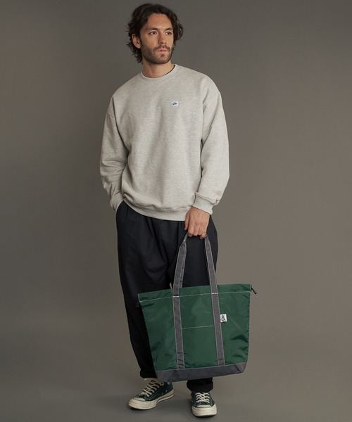 Drifter(ドリフター)の「BUCKEYE DRAWSTRING TOTE L/バックアイドローストリングトート(Lサイズ)(トートバッグ・レディース・レオパード/ダークグリーン系/ブラック/ベージュ系その他/チャコールグレー×ブラック・FREE)」の21枚目の写真