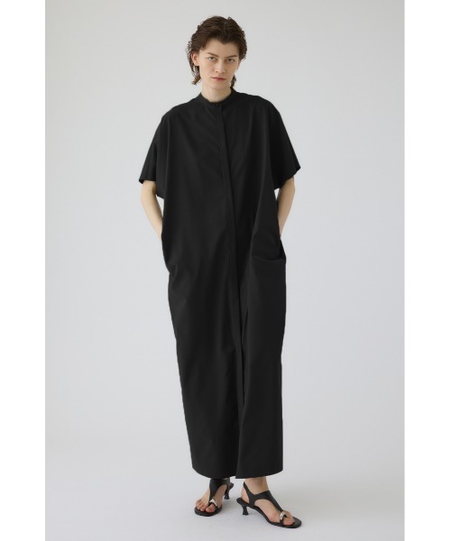 RIM.ARK(リムアーク)の「Half sleeve cocoon OP(ハーフスリーブ コクーン ワンピース)(ワンピース・レディース・ブルー/グリーン/ブラック・38/36)」の5枚目の写真