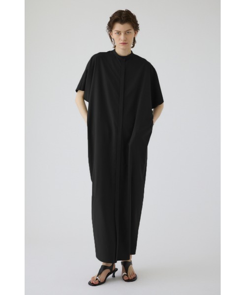 RIM.ARK(リムアーク)の「Half sleeve cocoon OP(ハーフスリーブ コクーン ワンピース)(ワンピース・レディース・ブルー/グリーン/ブラック・38/36)」の6枚目の写真