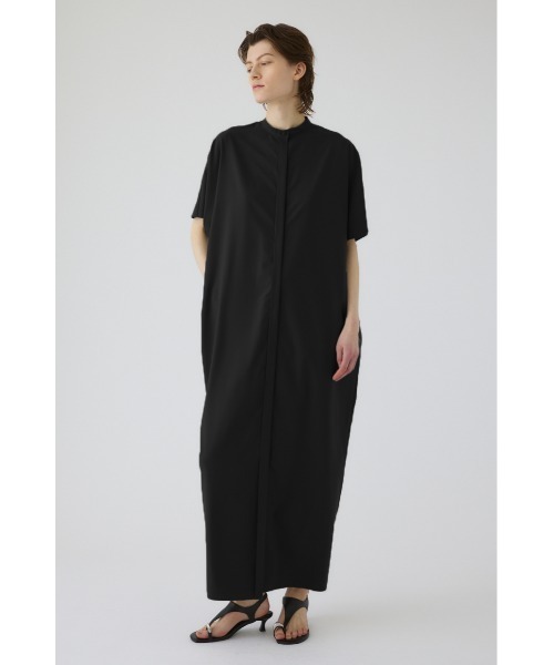 RIM.ARK(リムアーク)の「Half sleeve cocoon OP(ハーフスリーブ コクーン ワンピース)(ワンピース・レディース・ブルー/グリーン/ブラック・38/36)」の8枚目の写真