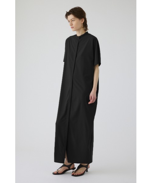RIM.ARK(リムアーク)の「Half sleeve cocoon OP(ハーフスリーブ コクーン ワンピース)(ワンピース・レディース・ブルー/グリーン/ブラック・38/36)」の9枚目の写真