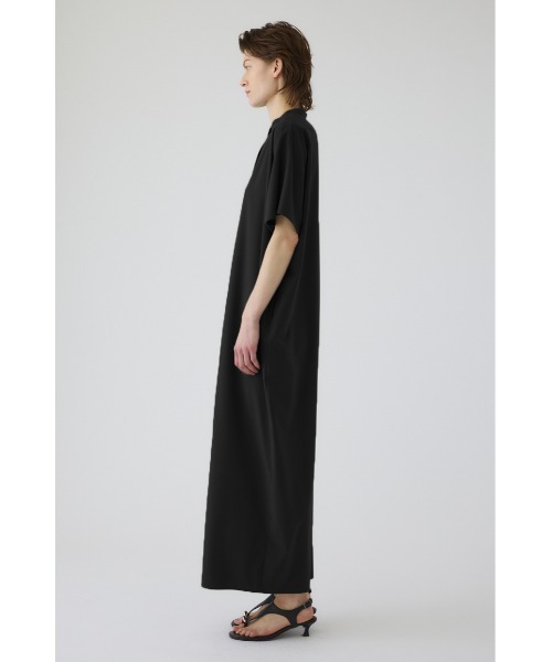 RIM.ARK(リムアーク)の「Half sleeve cocoon OP(ハーフスリーブ コクーン ワンピース)(ワンピース・レディース・ブルー/グリーン/ブラック・38/36)」の10枚目の写真