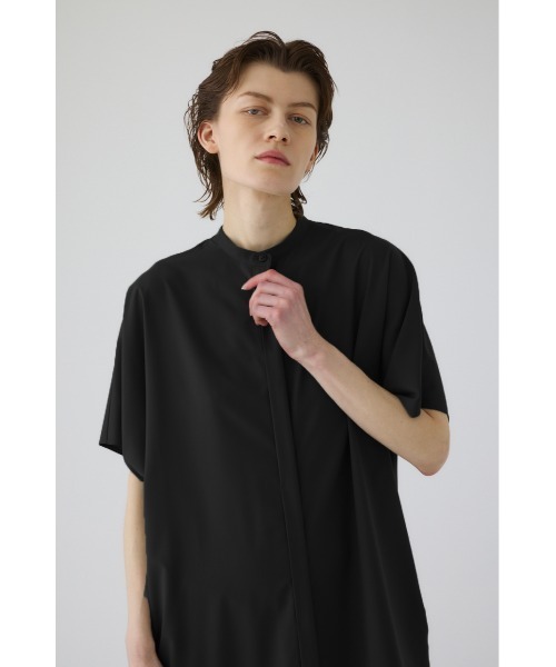 RIM.ARK(リムアーク)の「Half sleeve cocoon OP(ハーフスリーブ コクーン ワンピース)(ワンピース・レディース・ブルー/グリーン/ブラック・38/36)」の13枚目の写真