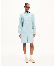 KENZO（ケンゾー）の「'KENZO Sounds' オーバーサイズ シャツ ドレス イン ウォッシュド シャンブレー（ワンピース）」