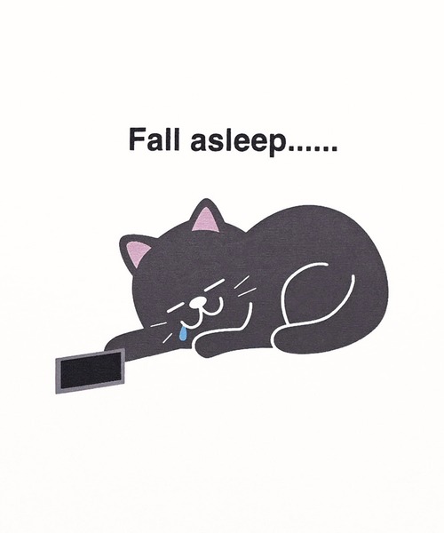 FRUIT OF THE LOOM(フルーツオブザルーム)の「Fall asleep Tシャツ(Tシャツ/カットソー・メンズ・ホワイト/ブラック/ネイビー・M/XL/L)」の4枚目の写真