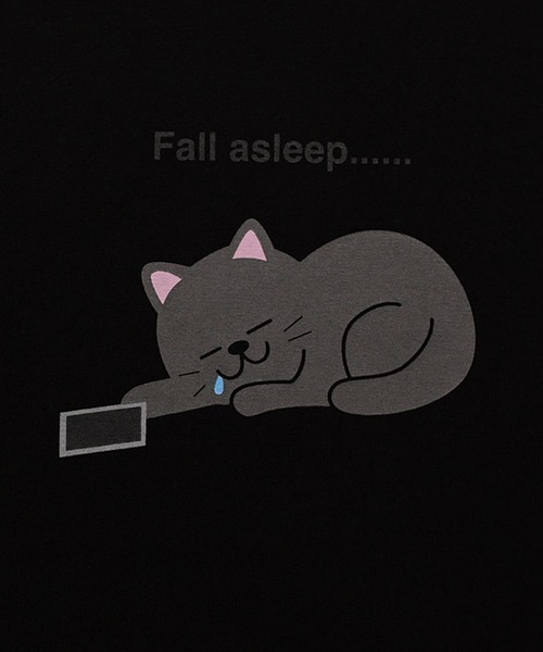 FRUIT OF THE LOOM(フルーツオブザルーム)の「Fall asleep Tシャツ(Tシャツ/カットソー・メンズ・ホワイト/ブラック/ネイビー・M/XL/L)」の8枚目の写真