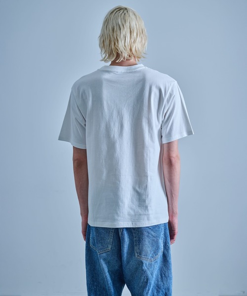 FRUIT OF THE LOOM(フルーツオブザルーム)の「Fall asleep Tシャツ(Tシャツ/カットソー・メンズ・ホワイト/ブラック/ネイビー・M/XL/L)」の14枚目の写真