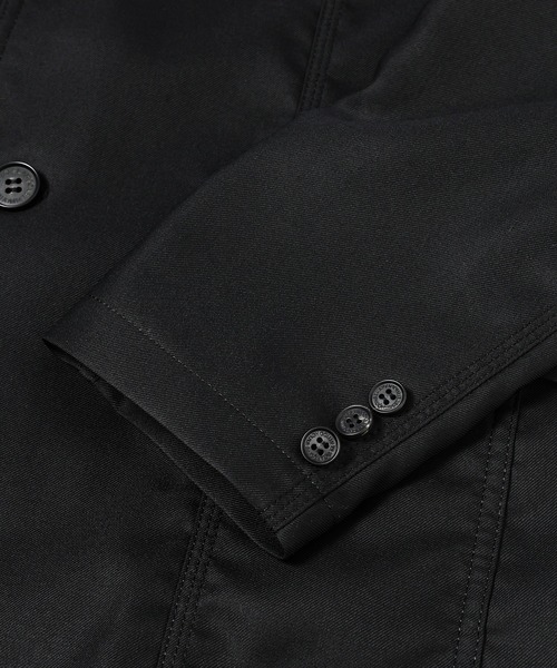 COMME des GARCONS HOMME（コム デ ギャルソン・オム）の「WOOL GARBA PUCKERING JACKET（テーラードジャケット・メンズ・ブラック/ネイビー・XS/S/M/L）」の5枚目の写真