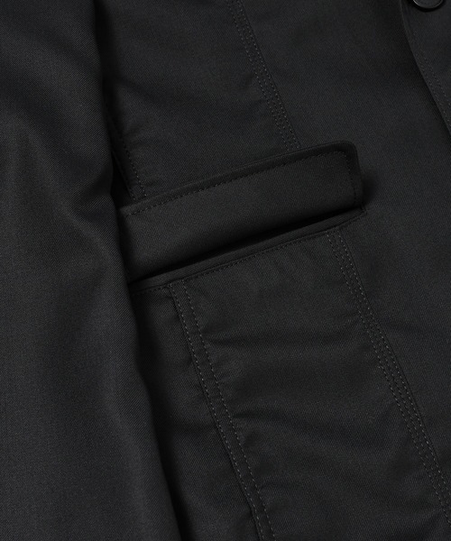 COMME des GARCONS HOMME（コム デ ギャルソン・オム）の「WOOL GARBA PUCKERING JACKET（テーラードジャケット・メンズ・ブラック/ネイビー・XS/S/M/L）」の6枚目の写真