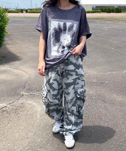 CRB(シーアールビー)の「迷彩カーゴパンツ(カーゴパンツ・レディース・グレー・M/L)」の20枚目の写真