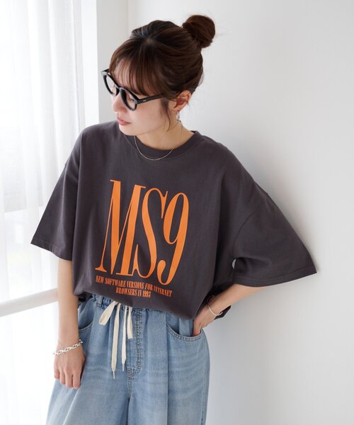 DISCOAT(ディスコート)の「【Enlude】アソートナンバーロゴTシャツ《ユニセックス》(Tシャツ/カットソー・レディース・ネイビー/ライトベージュ/ピンク/チャコールグレー/ブラウン/オフホワイト・FREE)」の1枚目の写真