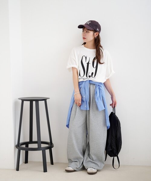DISCOAT(ディスコート)の「【Enlude】アソートナンバーロゴTシャツ《ユニセックス》(Tシャツ/カットソー・レディース・ネイビー/ライトベージュ/ピンク/チャコールグレー/ブラウン/オフホワイト・FREE)」の11枚目の写真