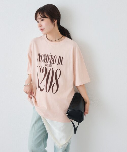 DISCOAT(ディスコート)の「【Enlude】アソートナンバーロゴTシャツ《ユニセックス》(Tシャツ/カットソー・レディース・ネイビー/ライトベージュ/ピンク/チャコールグレー/ブラウン/オフホワイト・FREE)」の16枚目の写真