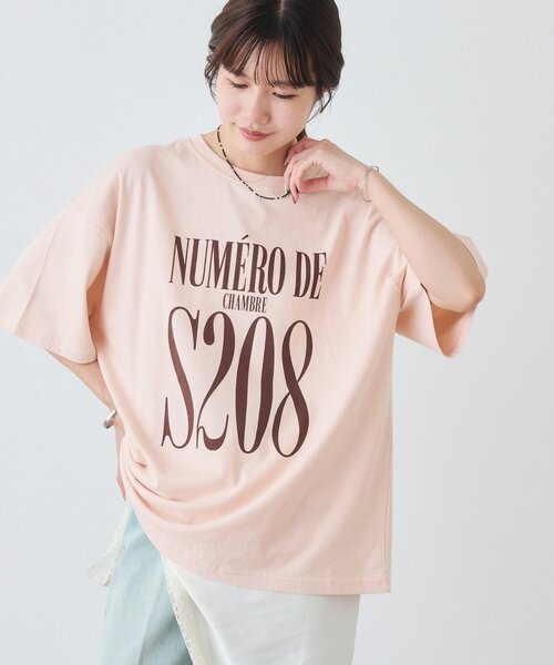 DISCOAT(ディスコート)の「【Enlude】アソートナンバーロゴTシャツ《ユニセックス》(Tシャツ/カットソー・レディース・ネイビー/ライトベージュ/ピンク/チャコールグレー/ブラウン/オフホワイト・FREE)」の17枚目の写真