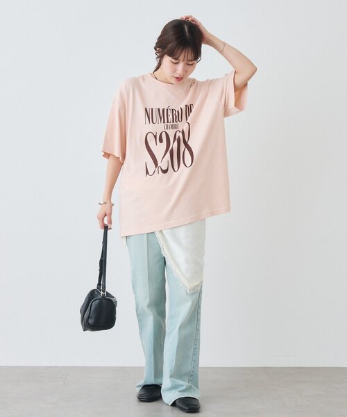 DISCOAT(ディスコート)の「【Enlude】アソートナンバーロゴTシャツ《ユニセックス》(Tシャツ/カットソー・レディース・ネイビー/ライトベージュ/ピンク/チャコールグレー/ブラウン/オフホワイト・FREE)」の18枚目の写真