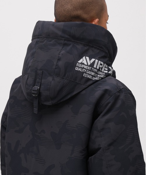 AVIREX(アヴィレックス)の「《WEB&DEPOT限定》MILITARY FUNCTION DOWN JACKET / ミリタリー ファンクション ダウンジャケット / AVIREX / アヴィレックス(ダウンジャケット/コート・メンズ・ライトグレー/ベージュ/グレー系カモフラージュ/レッド/オリーブ/ブラック・MEDIUM/XX-LARGE/X-LARGE/LARGE)」の8枚目の写真
