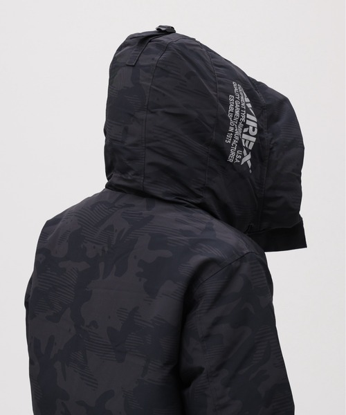 AVIREX(アヴィレックス)の「《WEB&DEPOT限定》MILITARY FUNCTION DOWN JACKET / ミリタリー ファンクション ダウンジャケット / AVIREX / アヴィレックス(ダウンジャケット/コート・メンズ・ライトグレー/ベージュ/グレー系カモフラージュ/レッド/オリーブ/ブラック・MEDIUM/XX-LARGE/X-LARGE/LARGE)」の9枚目の写真