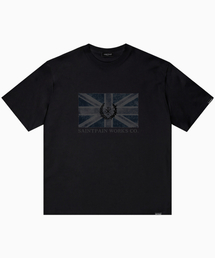 SP ヴィンテージ ユニオンジャック 半袖Tシャツ ブラック