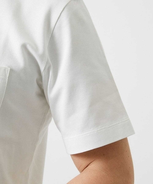 MICHEL KLEIN HOMME (ミッシェルクランオム)の「クールマックス前空きポロシャツ(シャツ/ブラウス・メンズ・ホワイト/ブルー/ネイビー・MEDIUM/LARGE/X-LARGE)」の15枚目の写真