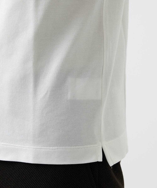 MICHEL KLEIN HOMME (ミッシェルクランオム)の「クールマックス前空きポロシャツ(シャツ/ブラウス・メンズ・ホワイト/ブルー/ネイビー・MEDIUM/LARGE/X-LARGE)」の16枚目の写真
