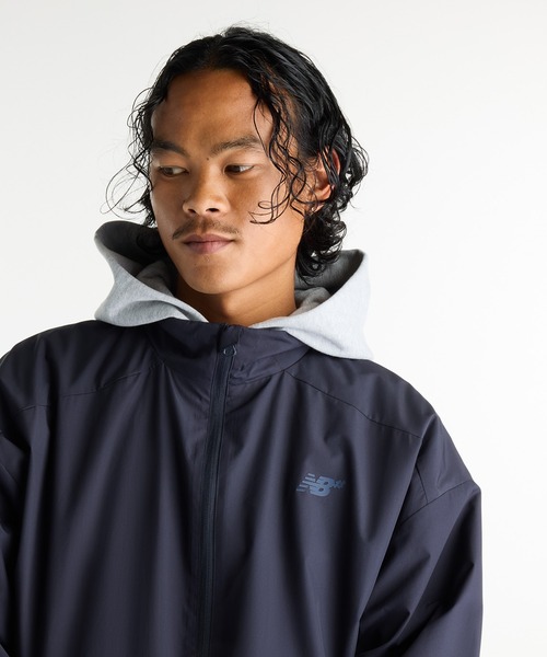 NEW BALANCE（ニューバランス）の「Numeric アーカイブジャケット（ブルゾン・メンズ・ボルドー/スミクロ・MEDIUM/SMALL/X-LARGE/LARGE/XX-LARGE）」の4枚目の写真