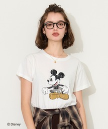 【ディズニー】ウォッシュド Tシャツ
