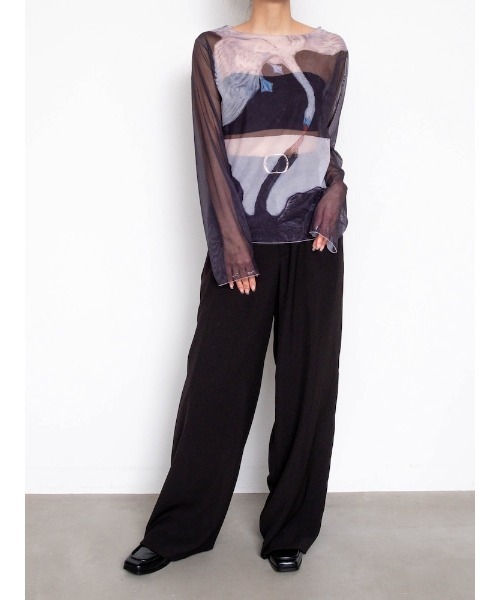 sahara(サハラ)の「Sheer Top "Hilma af Klint"(Tシャツ/カットソー・レディース・その他1/その他2/その他3/その他4/その他5・FREE)」の15枚目の写真