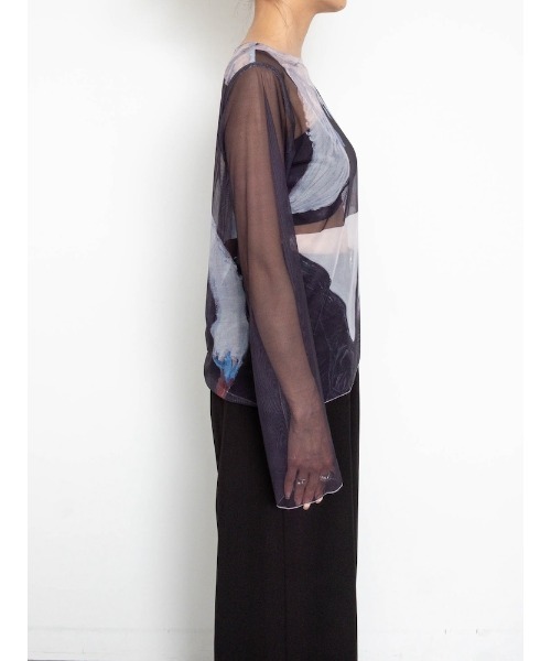 sahara(サハラ)の「Sheer Top "Hilma af Klint"(Tシャツ/カットソー・レディース・その他1/その他2/その他3/その他4/その他5・FREE)」の19枚目の写真