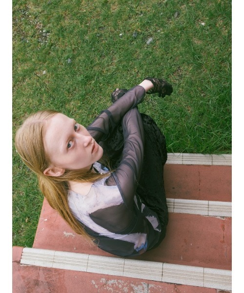 sahara(サハラ)の「Sheer Top "Hilma af Klint"(Tシャツ/カットソー・レディース・その他1/その他2/その他3/その他4/その他5・FREE)」の13枚目の写真