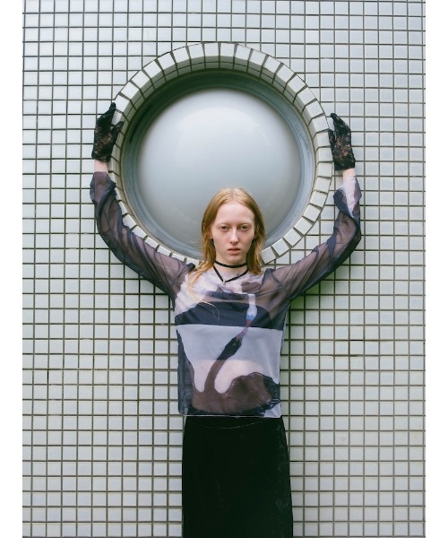 sahara(サハラ)の「Sheer Top "Hilma af Klint"(Tシャツ/カットソー・レディース・その他1/その他2/その他3/その他4/その他5・FREE)」の7枚目の写真