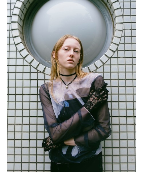 sahara(サハラ)の「Sheer Top "Hilma af Klint"(Tシャツ/カットソー・レディース・その他1/その他2/その他3/その他4/その他5・FREE)」の8枚目の写真