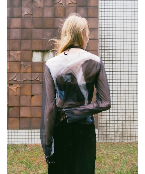 sahara(サハラ)の「Sheer Top "Hilma af Klint"(Tシャツ/カットソー・レディース・その他1/その他2/その他3/その他4/その他5・FREE)」の12枚目の写真