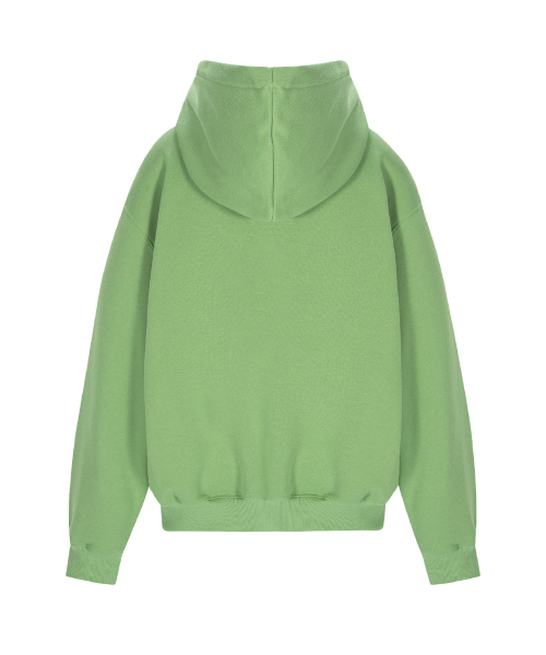PLEASENOFOLLOW(プリーズノーフォロー)の「Bono patch Sweat Hoodie Zip Up (Green)(パーカー・レディース・その他・FREE)」の3枚目の写真