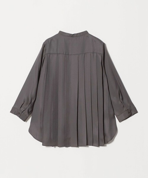 A DAY IN THE LIFE UNITED ARROWS(アデイインザライフユナイテッドアローズ)の「バックプリーツ シャツチュニック 7分袖<A DAY IN THE LIFE>(シャツ/ブラウス・レディース・ピンク/ダークグレー/モカ/コバルトブルー・FREE)」の19枚目の写真