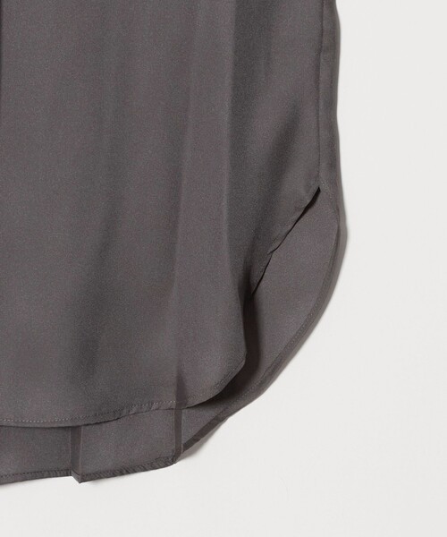 A DAY IN THE LIFE UNITED ARROWS(アデイインザライフユナイテッドアローズ)の「バックプリーツ シャツチュニック 7分袖<A DAY IN THE LIFE>(シャツ/ブラウス・レディース・ピンク/ダークグレー/モカ/コバルトブルー・FREE)」の22枚目の写真