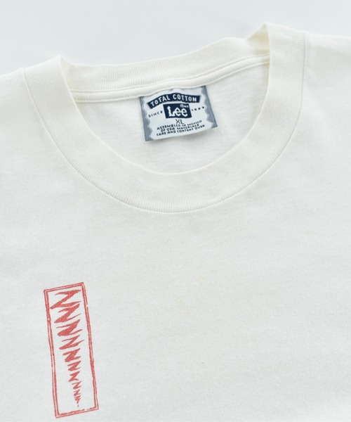 Lee（リー）の「【USED】90’s Lee “What Is The Sound Of One Cat Napping?” アニマル Tシャツ（Tシャツ/カットソー・メンズ・ホワイト・X-LARGE）」の3枚目の写真