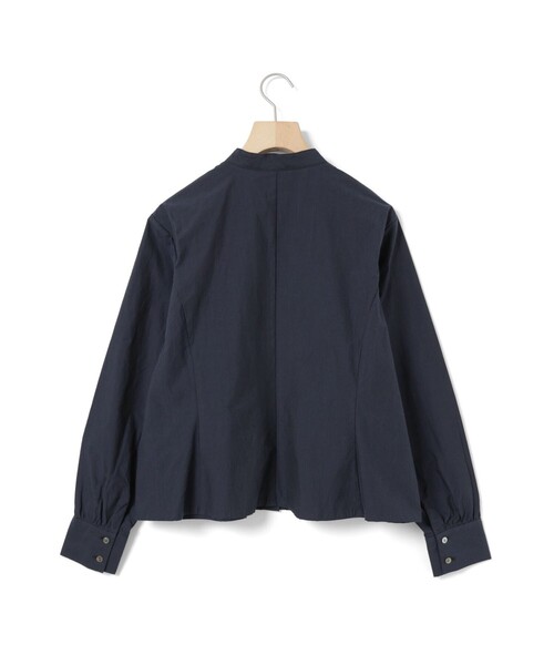 MidiUmi(ミディウミ)の「MidiUmi タックショートシャツ(シャツ/ブラウス・レディース・ネイビー/オフホワイト/ライトブルー・FREE)」の18枚目の写真