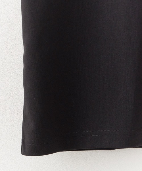 THOUSAND MILE(サウザンドマイル)の「THOUSAND MILE/サウザンドマイル SHORT SLEEVE PRINT T-SHIRT VERTICAL LOGO ビッグプリント ロゴ刺繍 クルーネックTシャツ 2026年 夏 夏服(Tシャツ/カットソー・メンズ・ブラック・XS)」の8枚目の写真