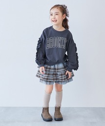 devirock（デビロック）の「ふわっとティアード チェック柄 スカパン（その他パンツ）」