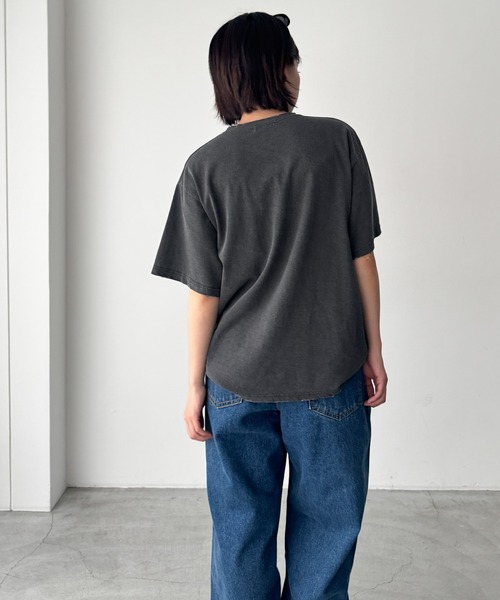 CANAL JEAN(キャナルジーン)の「Lakey Park レオパードTシャツ(Tシャツ/カットソー・レディース・ブラック・ONE SIZE)」の4枚目の写真