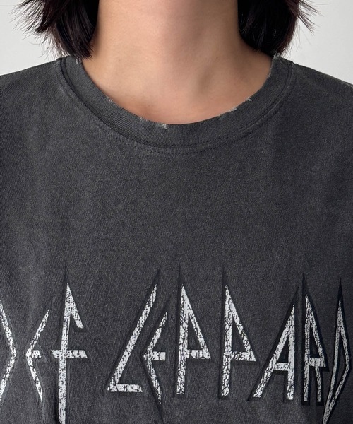 CANAL JEAN(キャナルジーン)の「Lakey Park レオパードTシャツ(Tシャツ/カットソー・レディース・ブラック・ONE SIZE)」の13枚目の写真