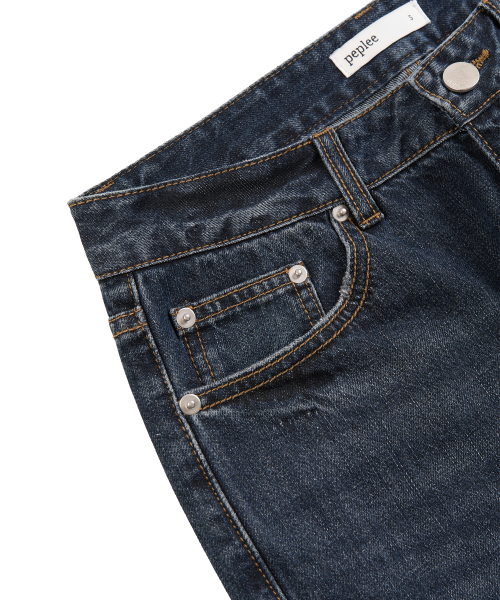 PEPLEE(ペプリー)の「ローライズストレートデニムパンツ(ディープブルー)(デニムパンツ・レディース・その他・SMALL/MEDIUM/LARGE)」の7枚目の写真