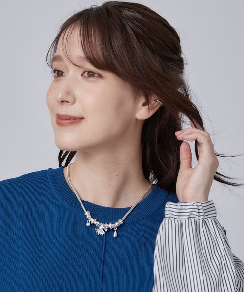 SHOO・LA・RUE(シューラルー)の「デイジー太スネークネックレス(ネックレス・レディース・ピンクゴールド/シルバー/ゴールド・00)」の8枚目の写真