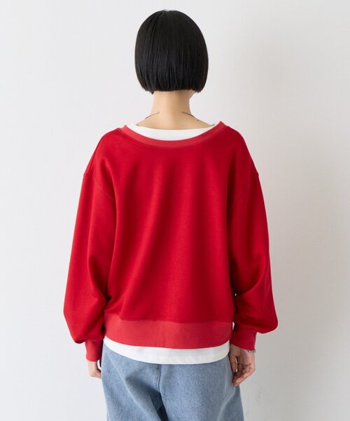 CIAOPANIC TYPY(チャオパニックティピー)の「∴前後2WAYダンボールスナップカーデ(カーディガン/ボレロ・レディース・オフホワイト/ブラック/ブラウン/レッド/キャメル/オリーブ・ONE SIZE)」の9枚目の写真