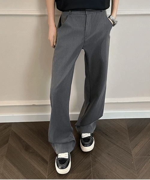 DOUBLE STEAL(ダブルスティール)の「DSコントラストステッチフレアスラックス(スラックス・メンズ・グレー/ブラック・X-LARGE/LARGE/MEDIUM)」の3枚目の写真