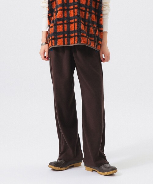 BEAMS BOY(ビームスボーイ)の「フリース パンツ(その他パンツ・レディース・ブラウン/サックスブルー・0/1/2)」の1枚目の写真