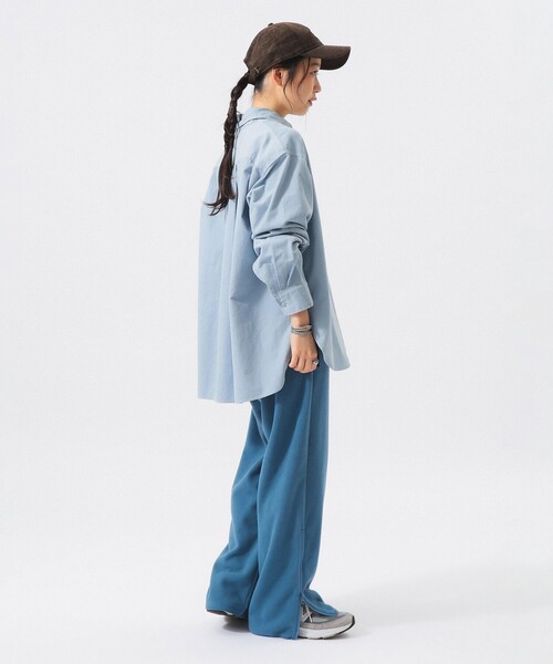BEAMS BOY(ビームスボーイ)の「フリース パンツ(その他パンツ・レディース・ブラウン/サックスブルー・0/1/2)」の14枚目の写真