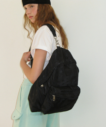 DOT SLING BACKPACK BLACK